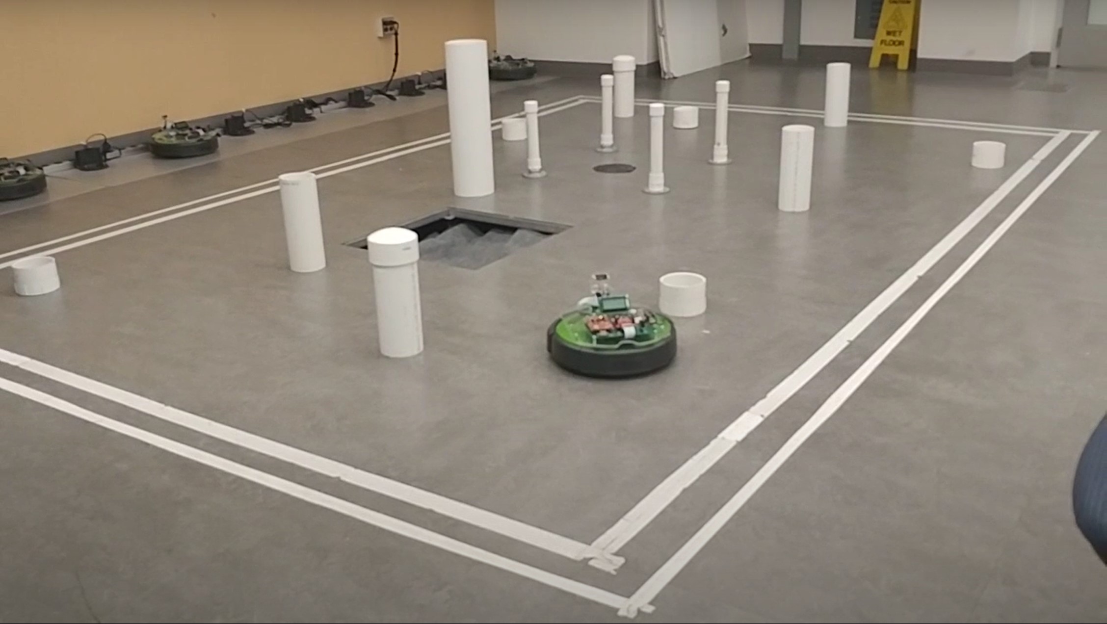 Autonomous Self Driving Roomba